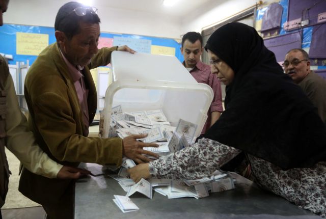 انتهاء تصويت المصريين
