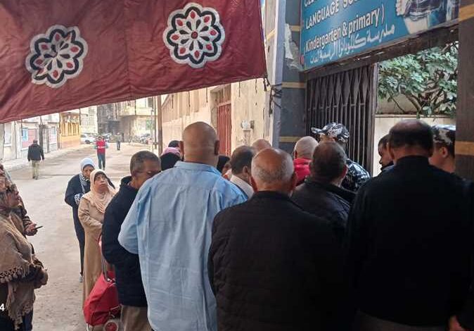 حملة المرشح عبد الفتاح السيسى رصدنا توافد المواطنين بكثافة