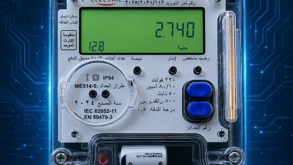 تحويل العداد الكودي إلى عداد كهرباء